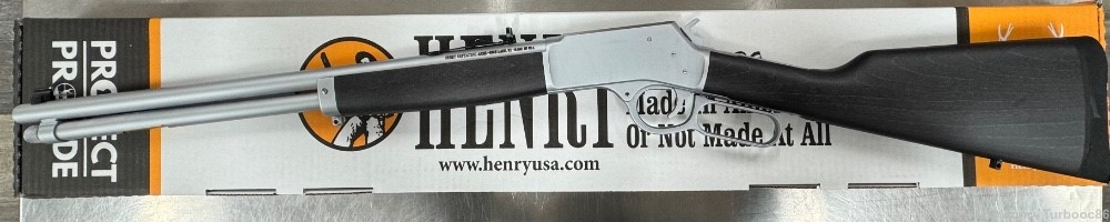 Henry Big Boy All Weather Stained Hardwood .45 Colt 20” Barrel-img-1
