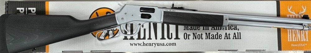 Henry Big Boy All Weather Stained Hardwood .45 Colt 20” Barrel-img-0