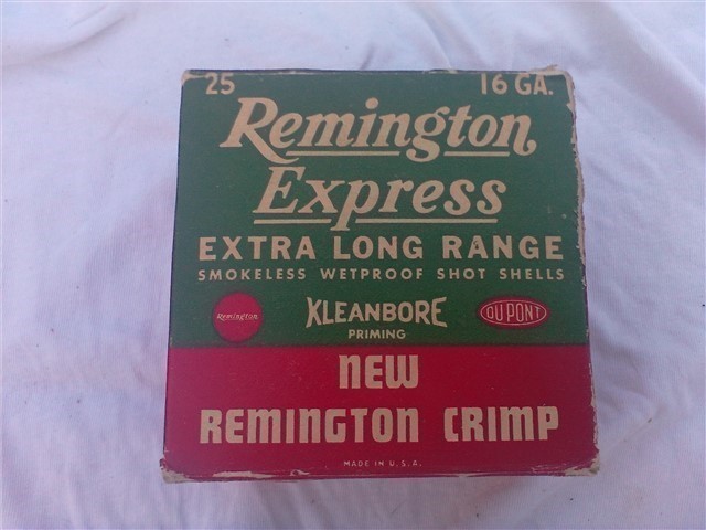Remington Express Extra long range Kleanbore 16 ga-img-0