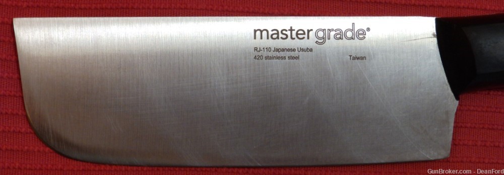 Master Grade RJ-110 Japanese Usuba knife - 5.5" 420-J2 Stainless Steel-img-1