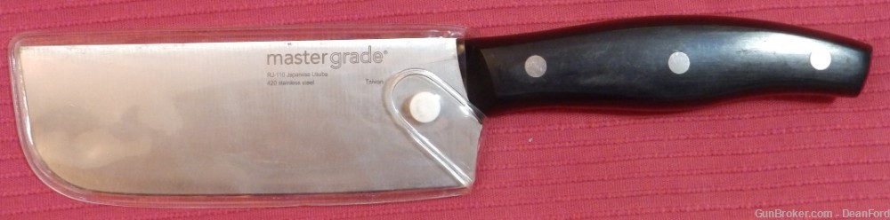Master Grade RJ-110 Japanese Usuba knife - 5.5" 420-J2 Stainless Steel-img-9