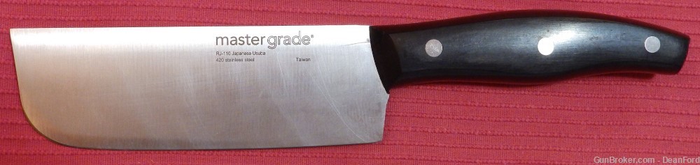Master Grade RJ-110 Japanese Usuba knife - 5.5" 420-J2 Stainless Steel-img-0