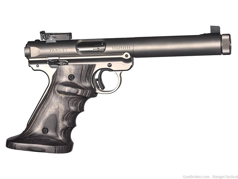 Volquartsen Classic Pistol, Gray Laminated Grips-img-1