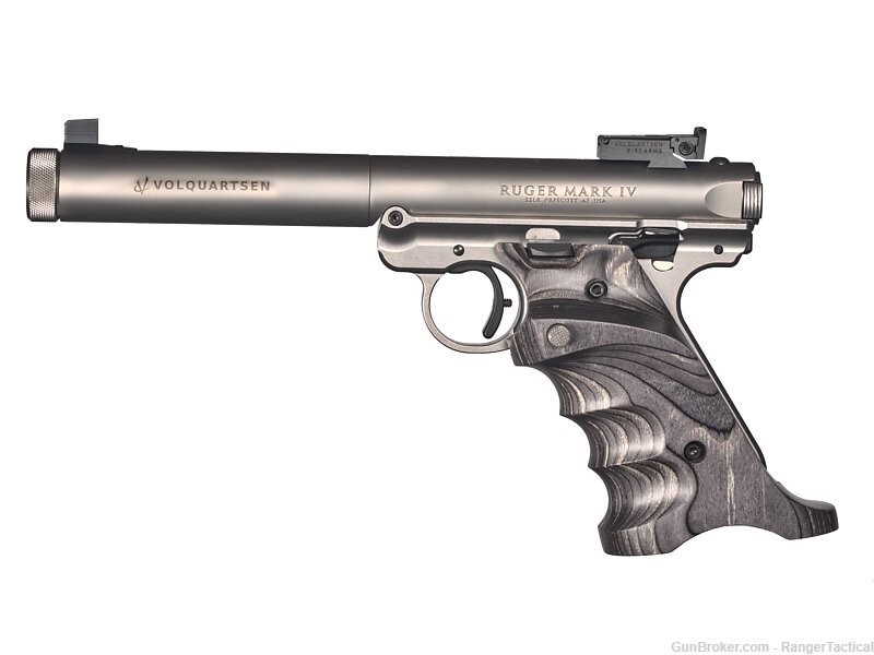 Volquartsen Classic Pistol, Gray Laminated Grips-img-0