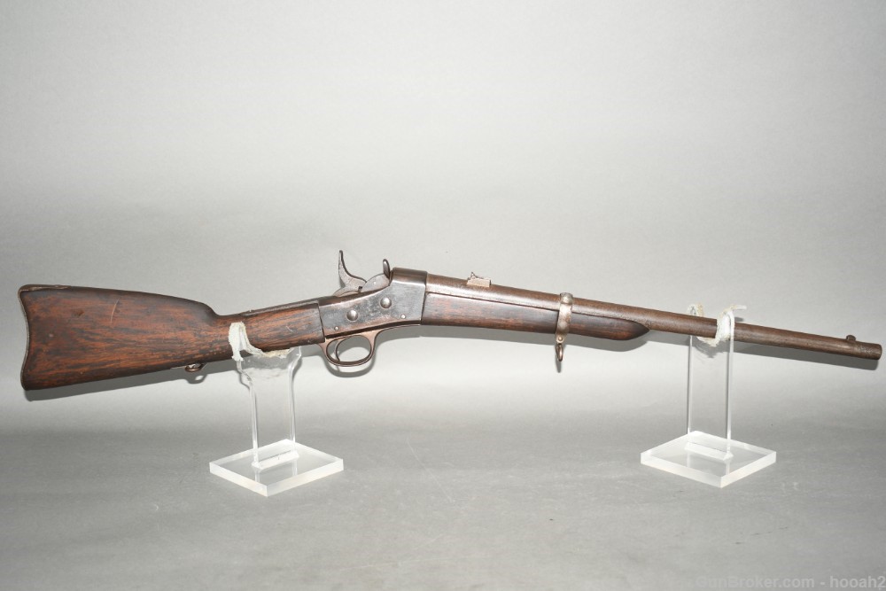 Remington Rolling Block Single Shot "Carbine" 45 Cal Centerfire READ-img-0