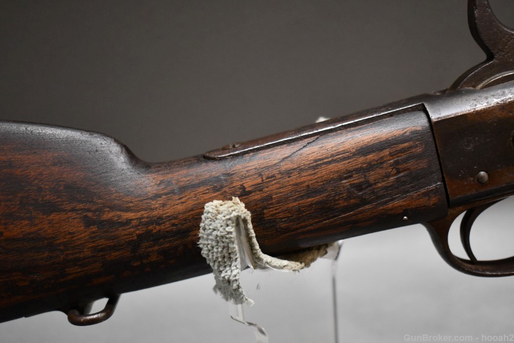 Remington Rolling Block Single Shot "Carbine" 45 Cal Centerfire READ-img-3