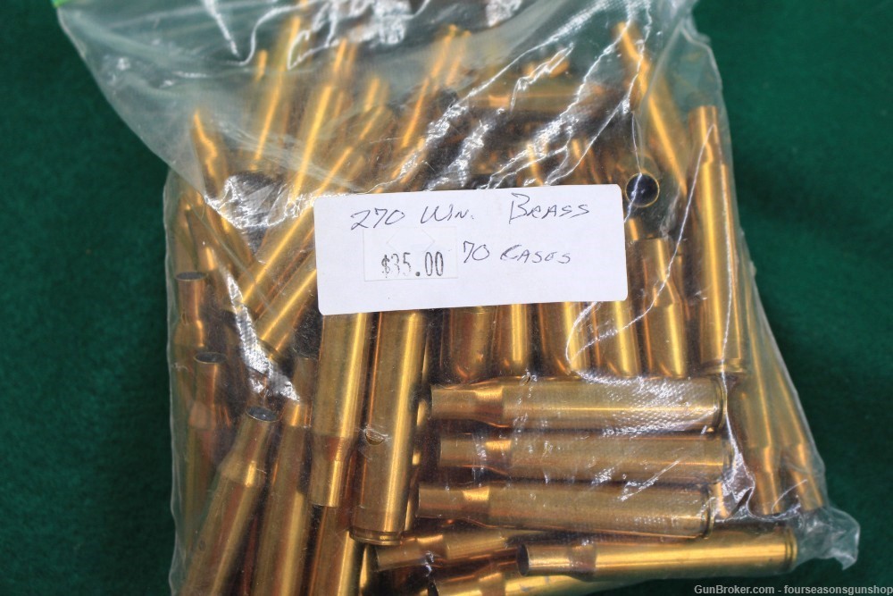 Once Fired 270 Brass-img-0
