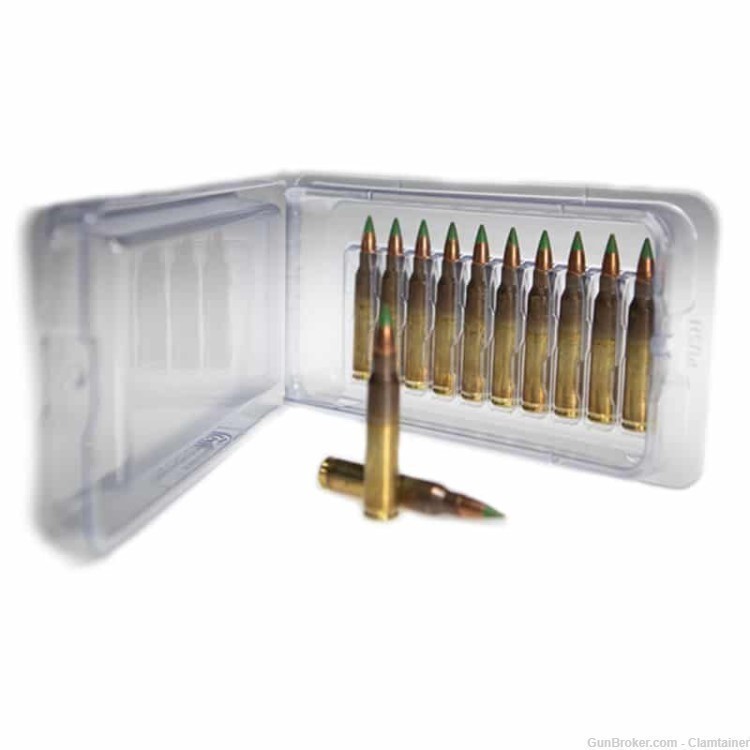 Ammo Storage Box Small Rifle .223 – 20 rounds Ammo Buddy™ Package of 25 -img-1