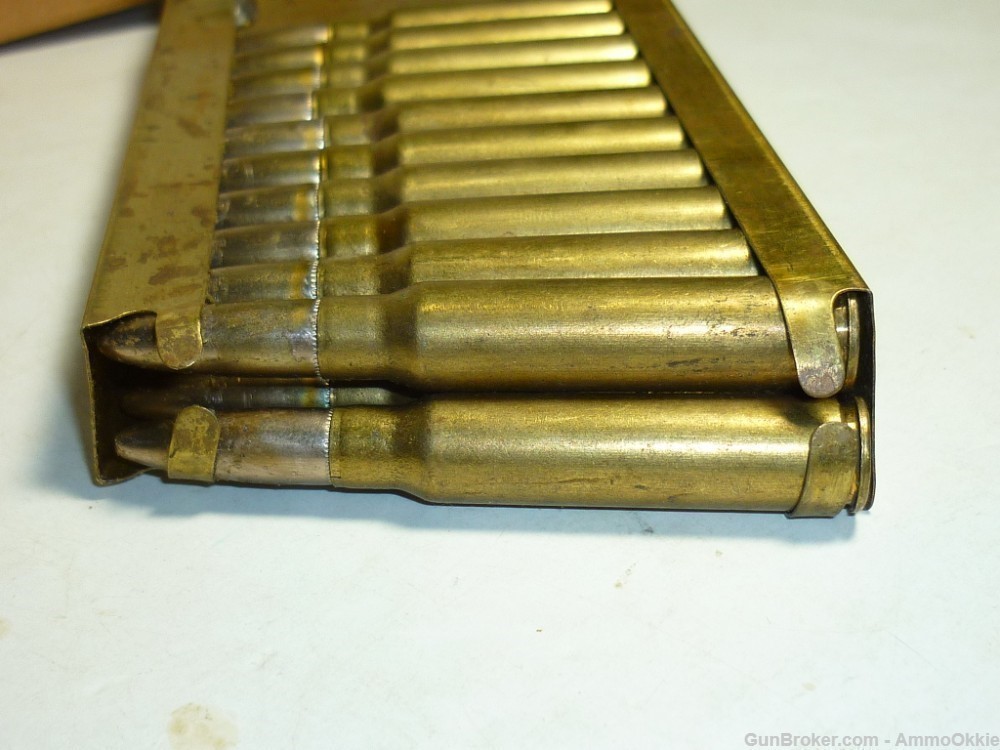20rd + Brass Charger/Clip 1939 ORIGINAL 7.35 WW2 7.35x51 CARCANO Breda M30-img-7