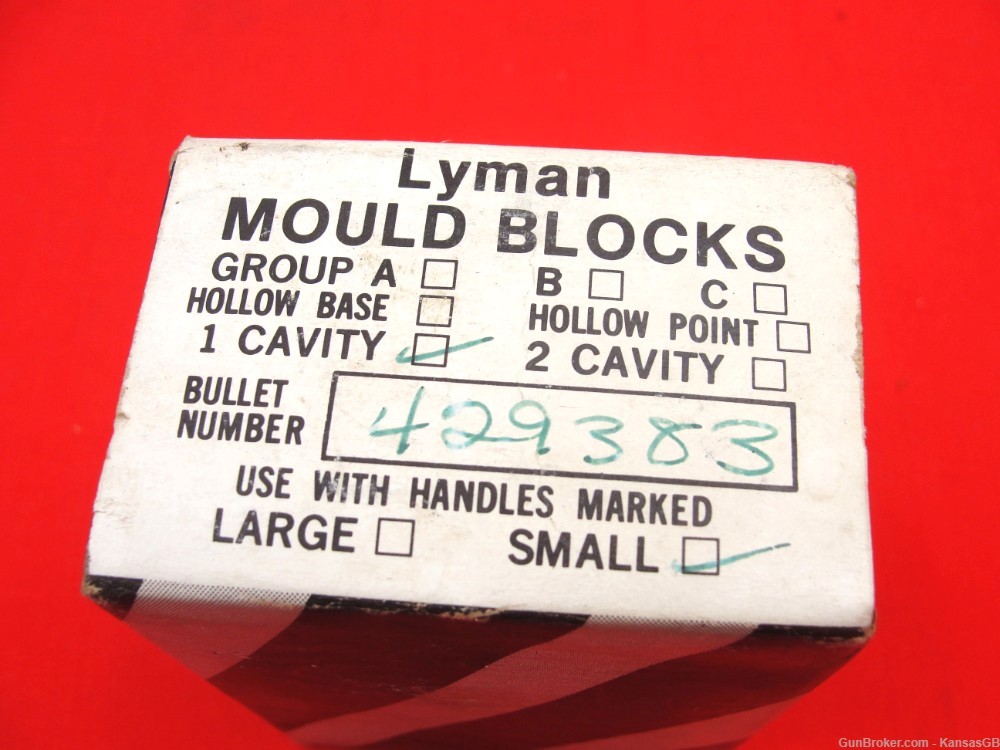 Lyman 429383 SC 240 gr RN bullet mould blocks-img-7