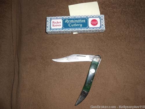 Remington Toothpick Green Wood Knife LE - USA-img-0