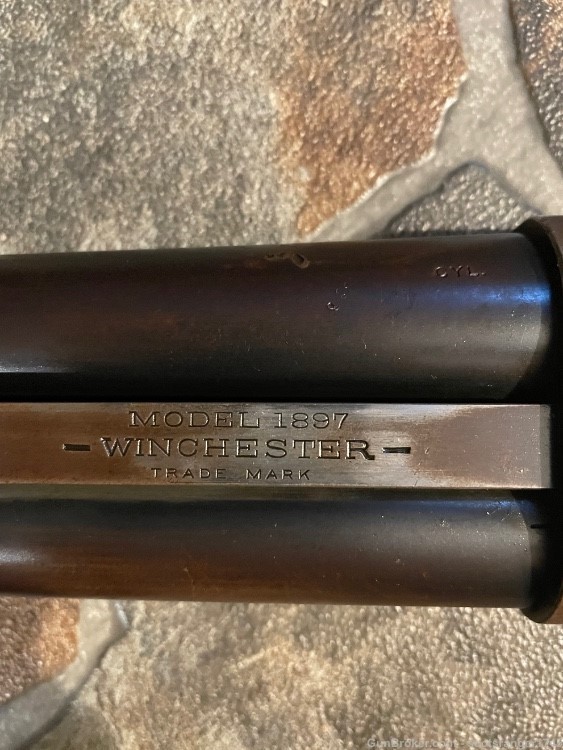Winchester 1897 Riot Shotgun 12 GA 20” Barrel CYL Bore 1906 Trench Gun -img-1