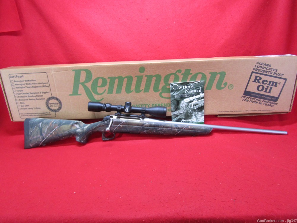 Remington 770 300 Win Mag Bolt Action Rifle Bushnell Scope-img-0