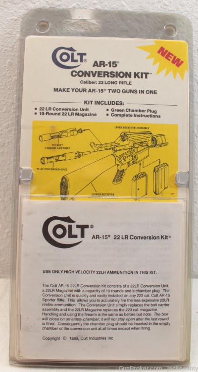 Colt AR-15 Conversion Kit .22 Long Rifle-img-1
