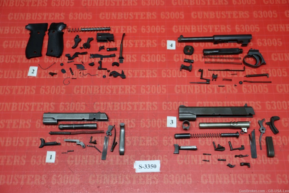 Handgun Repair Parts - Lot of Four-img-0