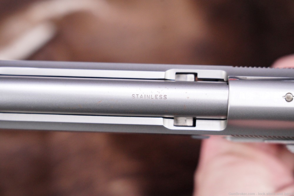 Beretta Model 92FS Inox 92 FS Stainless 9mm 4.9" DA SA Semi-Auto Pistol -img-12