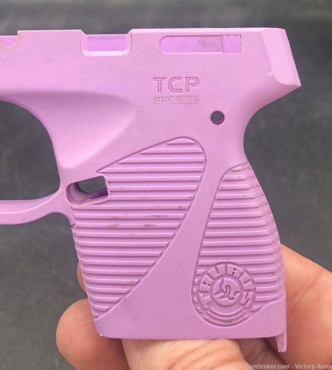 Taurus TCP PT738 .380 ACP Grip Plastic Purple-img-8