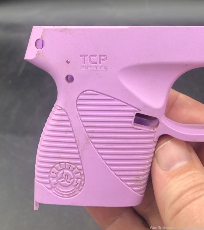 Taurus TCP PT738 .380 ACP Grip Plastic Purple-img-1