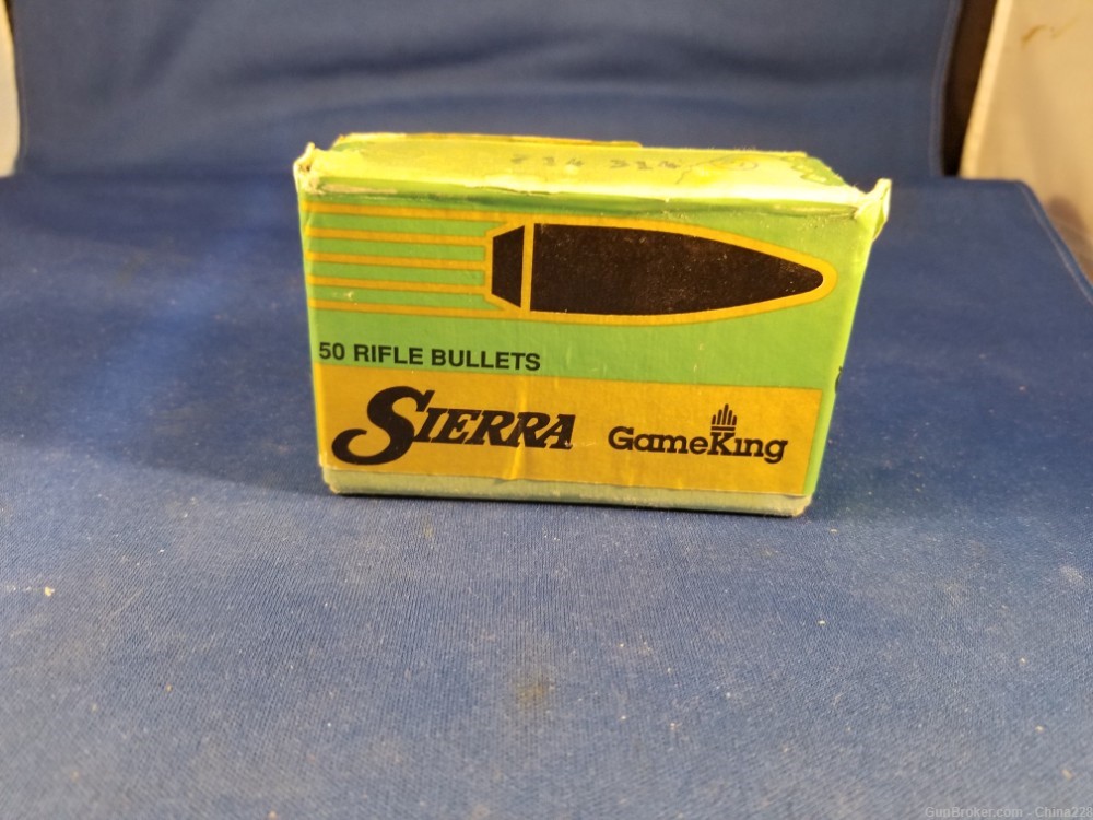 Sierra GameKing 375 250 Gr. Boat Tail Spitzer 50CT #2950-img-1