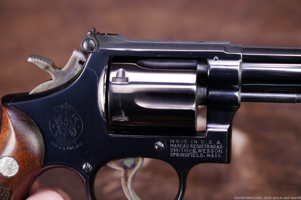 Smith & Wesson S&W Model 14-2 K-38 Masterpiece .38 Spl 6" Revolver 1966 C&R-img-11