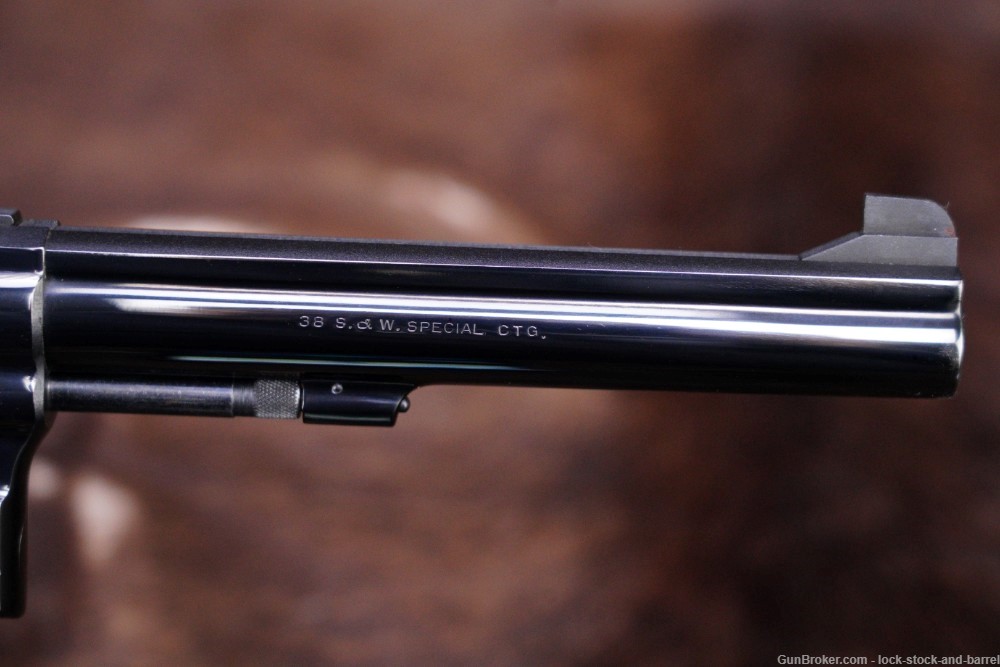 Smith & Wesson S&W Model 14-2 K-38 Masterpiece .38 Spl 6" Revolver 1966 C&R-img-10