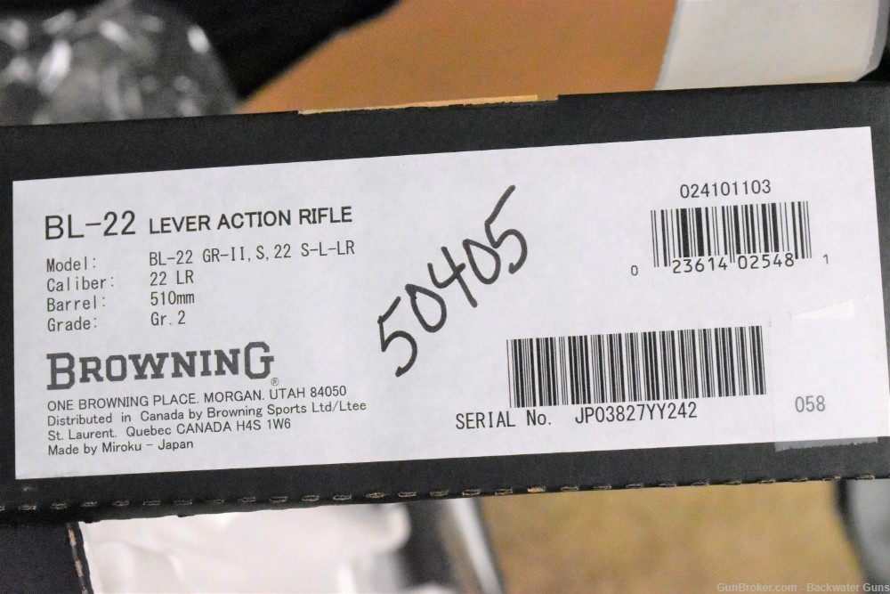 FACTORY NEW BROWNING BL-22 GRADE II LEVER ACTION 22 S L LR RIFLE-img-5