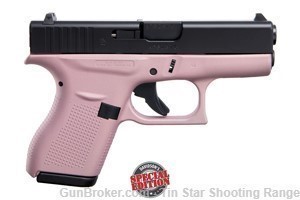 Glock G42 380ACP Pink/Black NIB FREE SHIP-img-0