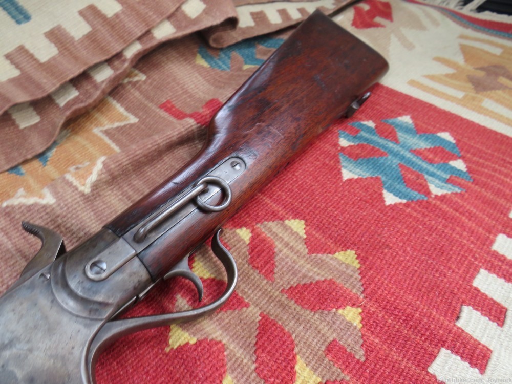 ORIGINAL 1865 SPENCER CARBINE - INDIAN OWNED GUN -AT LITTLE BIG HORN BATTLE-img-14