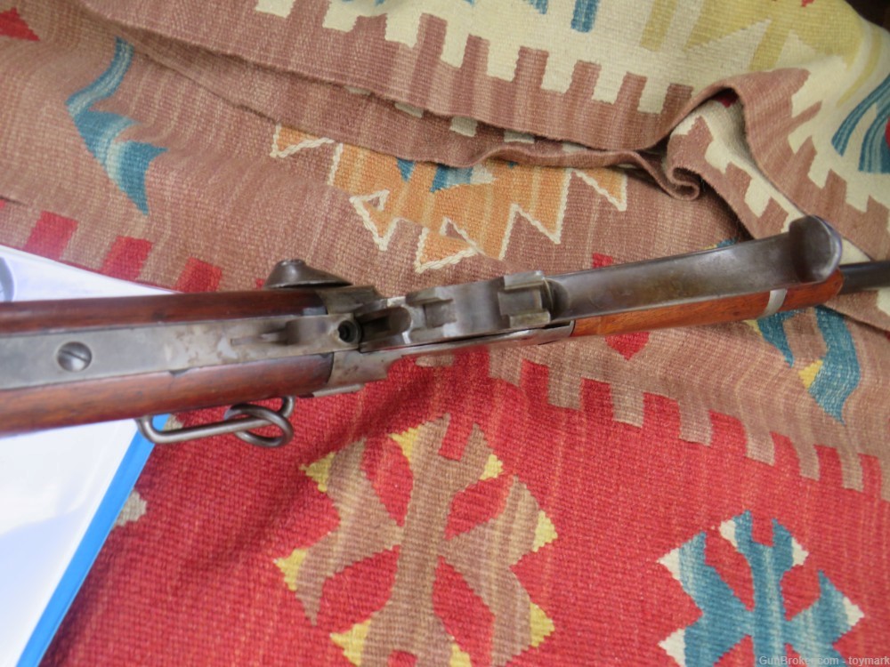 ORIGINAL 1865 SPENCER CARBINE - INDIAN OWNED GUN -AT LITTLE BIG HORN BATTLE-img-29