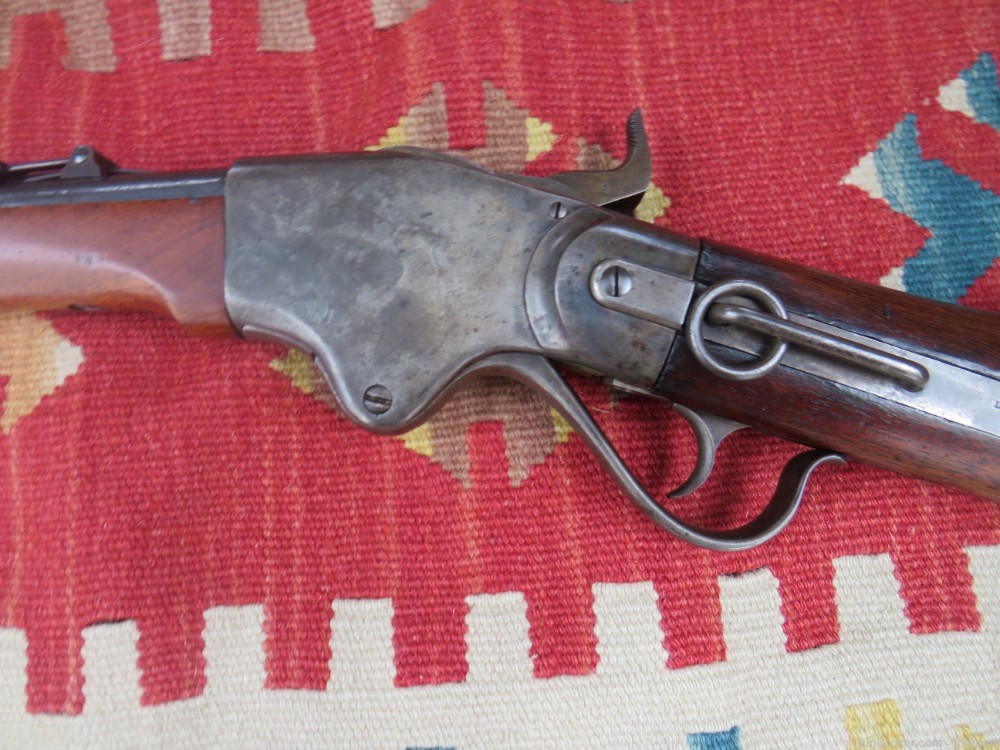 ORIGINAL 1865 SPENCER CARBINE - INDIAN OWNED GUN -AT LITTLE BIG HORN BATTLE-img-7
