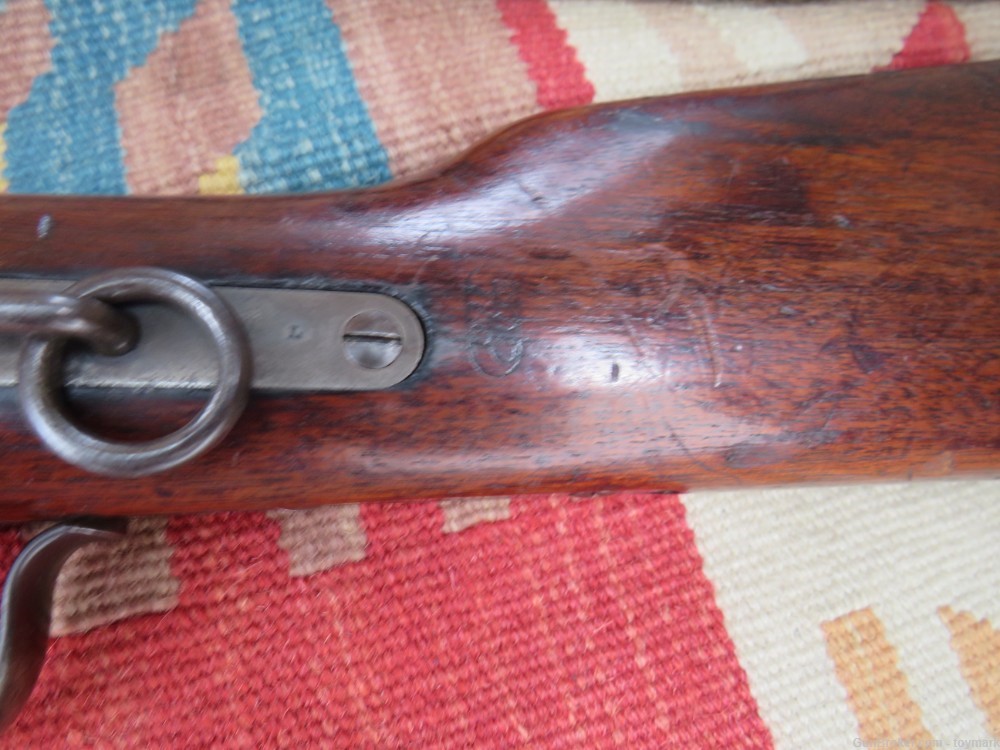 ORIGINAL 1865 SPENCER CARBINE - INDIAN OWNED GUN -AT LITTLE BIG HORN BATTLE-img-32
