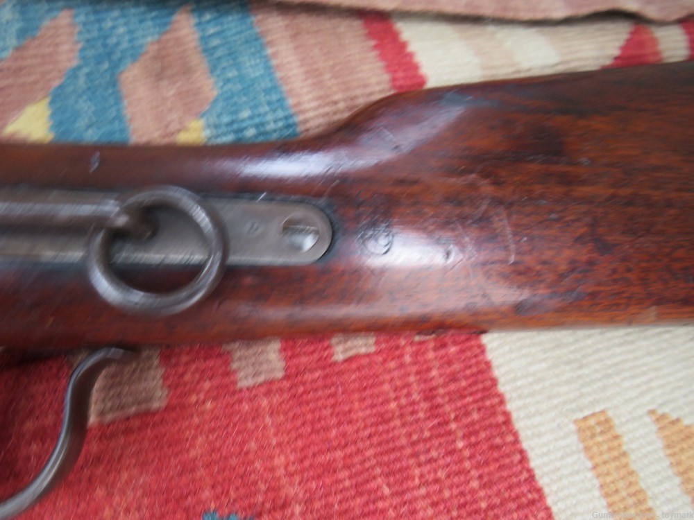 ORIGINAL 1865 SPENCER CARBINE - INDIAN OWNED GUN -AT LITTLE BIG HORN BATTLE-img-31