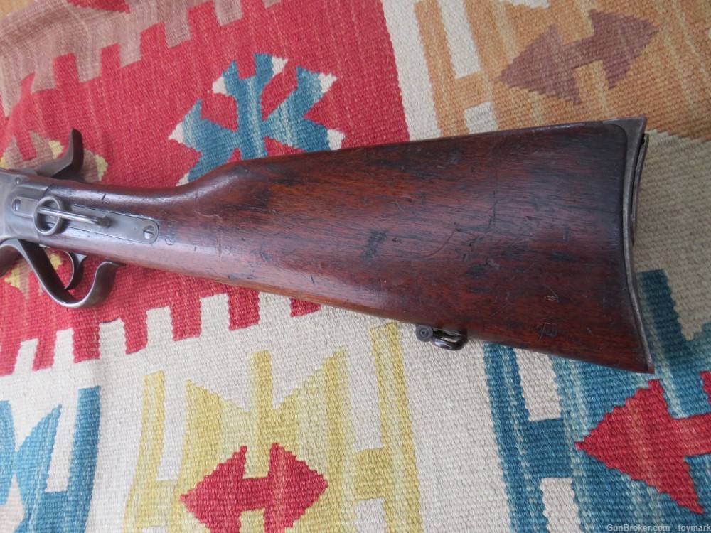 ORIGINAL 1865 SPENCER CARBINE - INDIAN OWNED GUN -AT LITTLE BIG HORN BATTLE-img-6