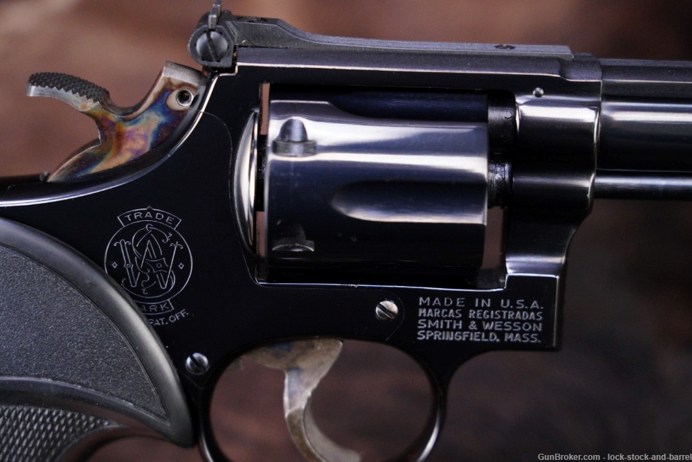 Smith & Wesson S&W Model 14-4 .38 Spl 6" Single Action Only Revolver 1977-img-11