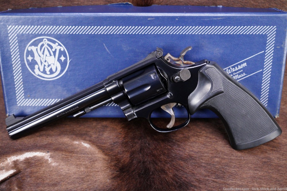 Smith & Wesson S&W Model 14-4 .38 Spl 6" Single Action Only Revolver 1977-img-3