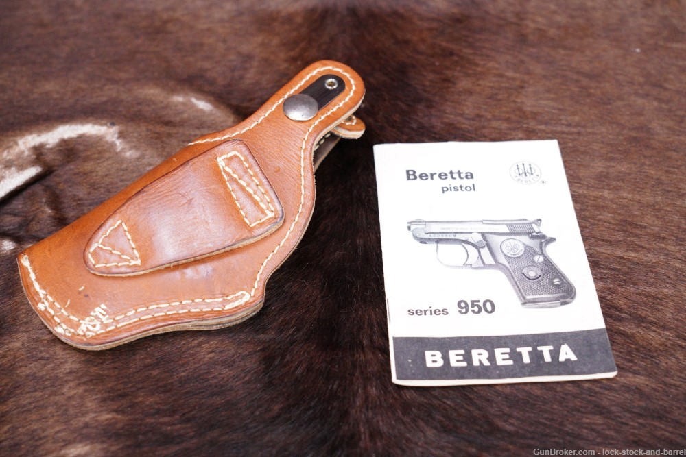 Beretta Model 950BS 950-BS .25 ACP 2 3/8” SAO Semi-Automatic Pistol NO CA-img-17
