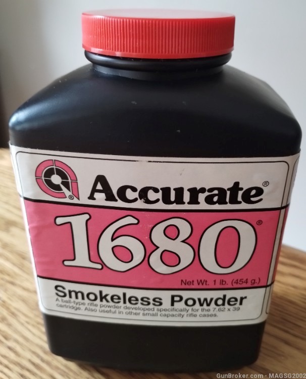 Vintage Accurate 1680 Smokeless Powder NOS 1 LB-img-4