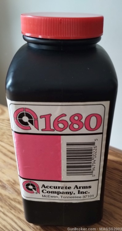 Vintage Accurate 1680 Smokeless Powder NOS 1 LB-img-3