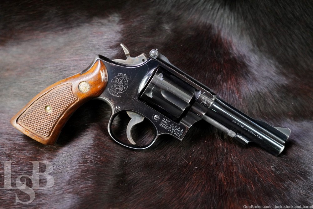 Smith & Wesson S&W Model 15-3 K-38 Masterpiece .38 Spl 4" Revolver 1969 C&R-img-0