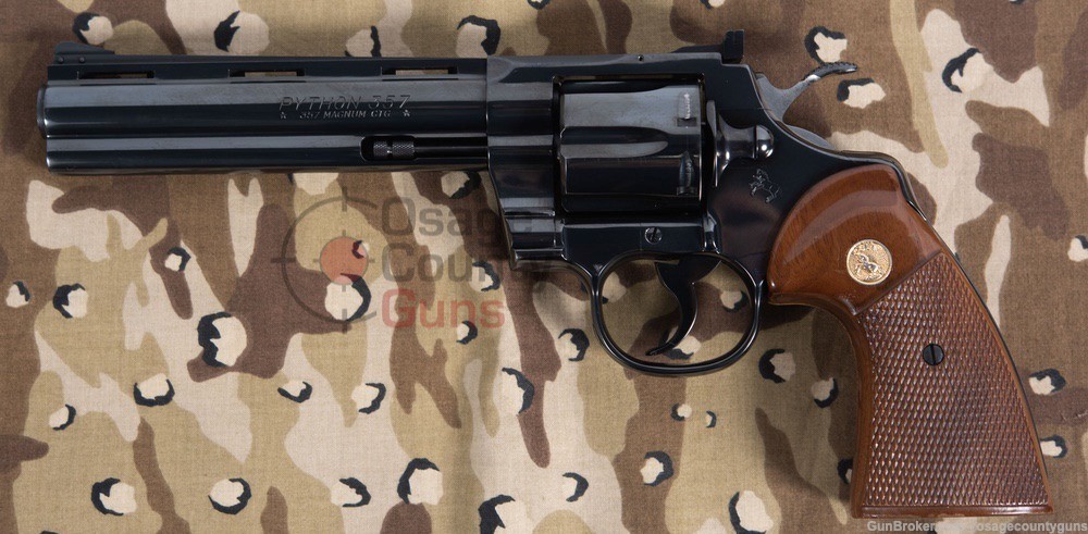 Colt Python 357 - 6" - .357 Mag - Used-img-1