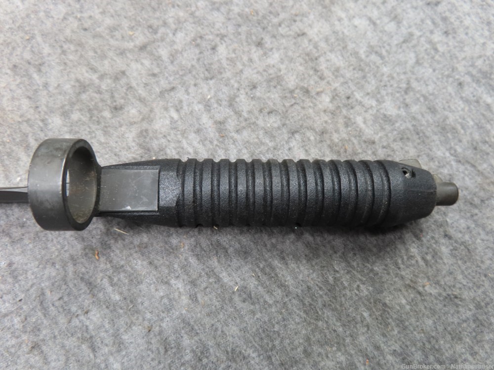 WEST GERMAN HK G3 BAYONET WITH SCABBARD-13 GROOVE-NICE CONDITION-img-5