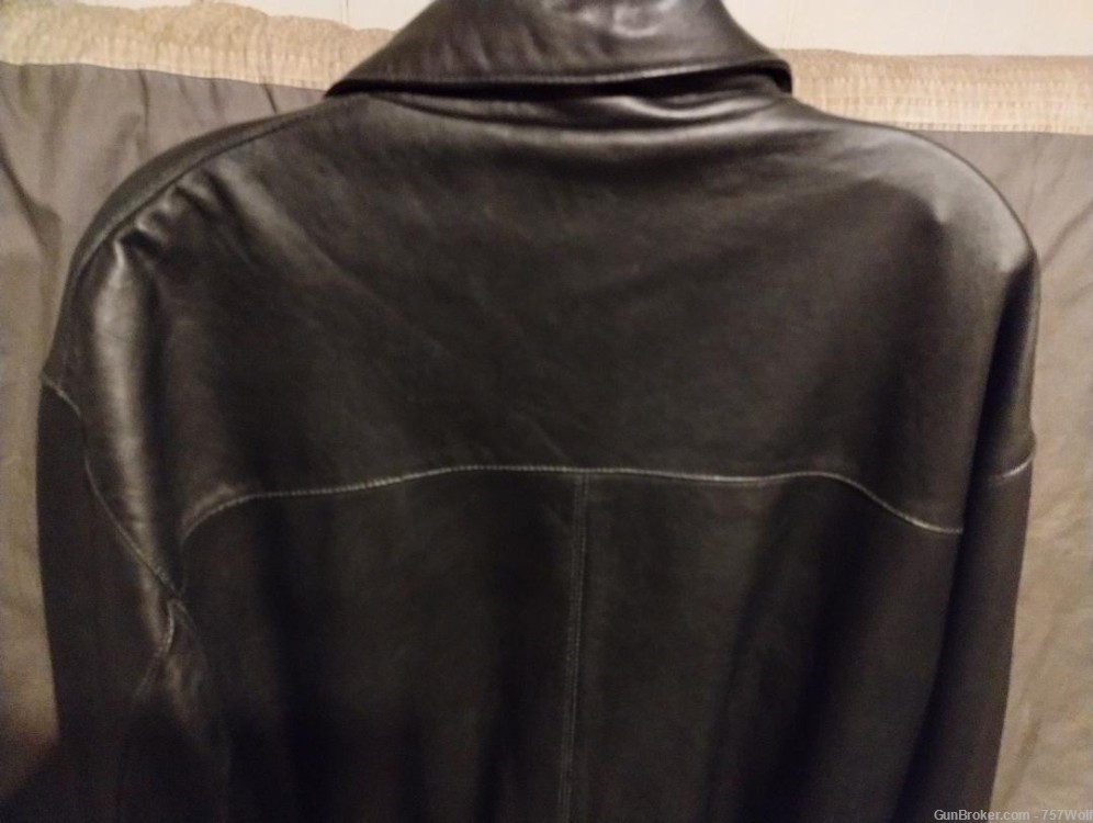 Superb USMC Weatherproof Garment Company Leather Jacket Excellent Condition-img-4