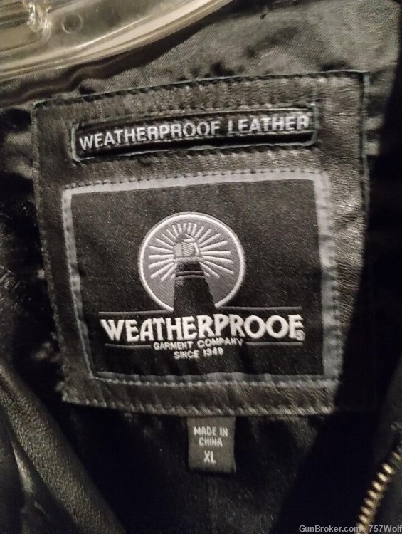 Superb USMC Weatherproof Garment Company Leather Jacket Excellent Condition-img-2