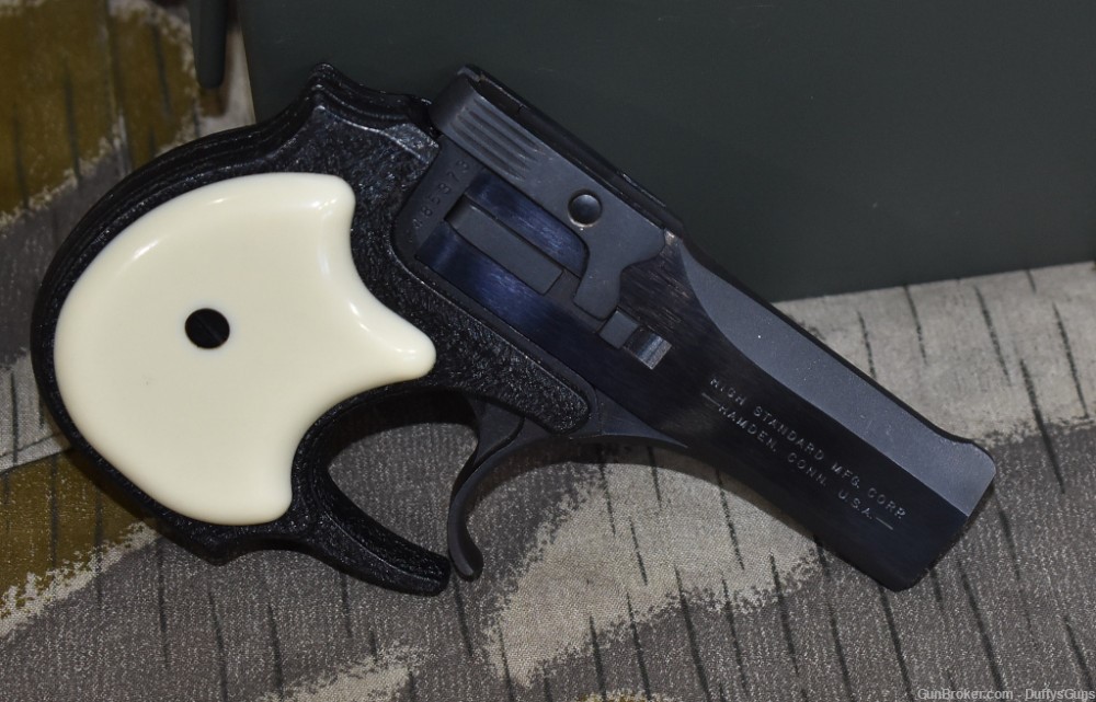 High Standard Derringer Pistol 22 Magnum-img-0