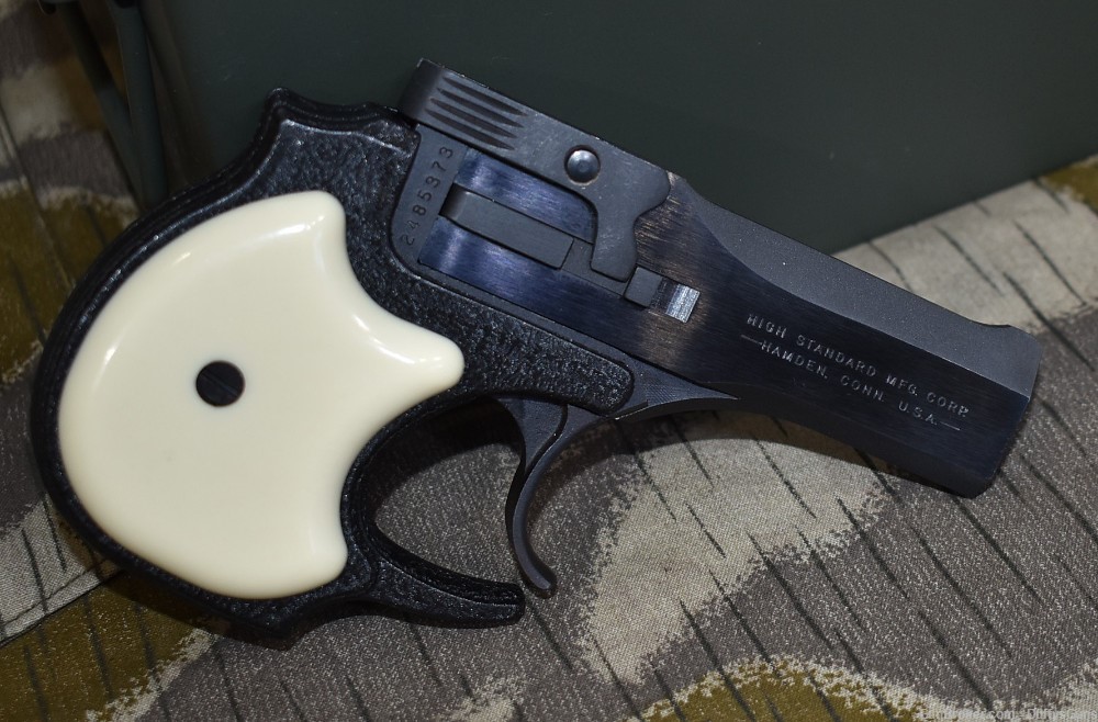 High Standard Derringer Pistol 22 Magnum-img-1