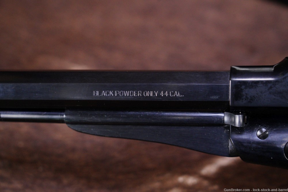 Pietta 1858 Remington Bison .44 12” Percussion Revolver & Stock ATF Antique-img-19