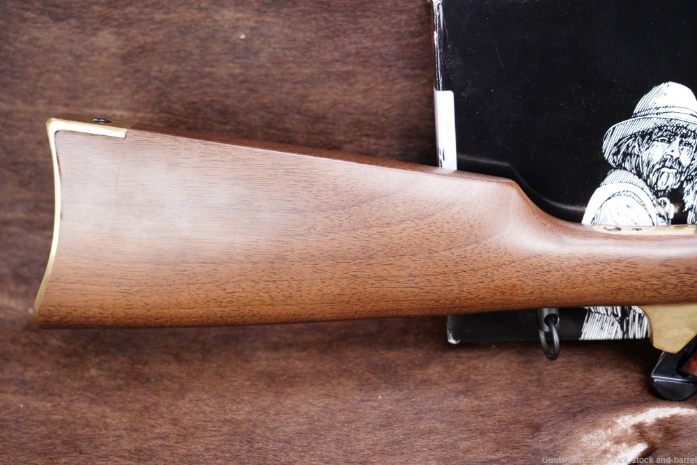 Pietta 1858 Remington Bison .44 12” Percussion Revolver & Stock ATF Antique-img-3