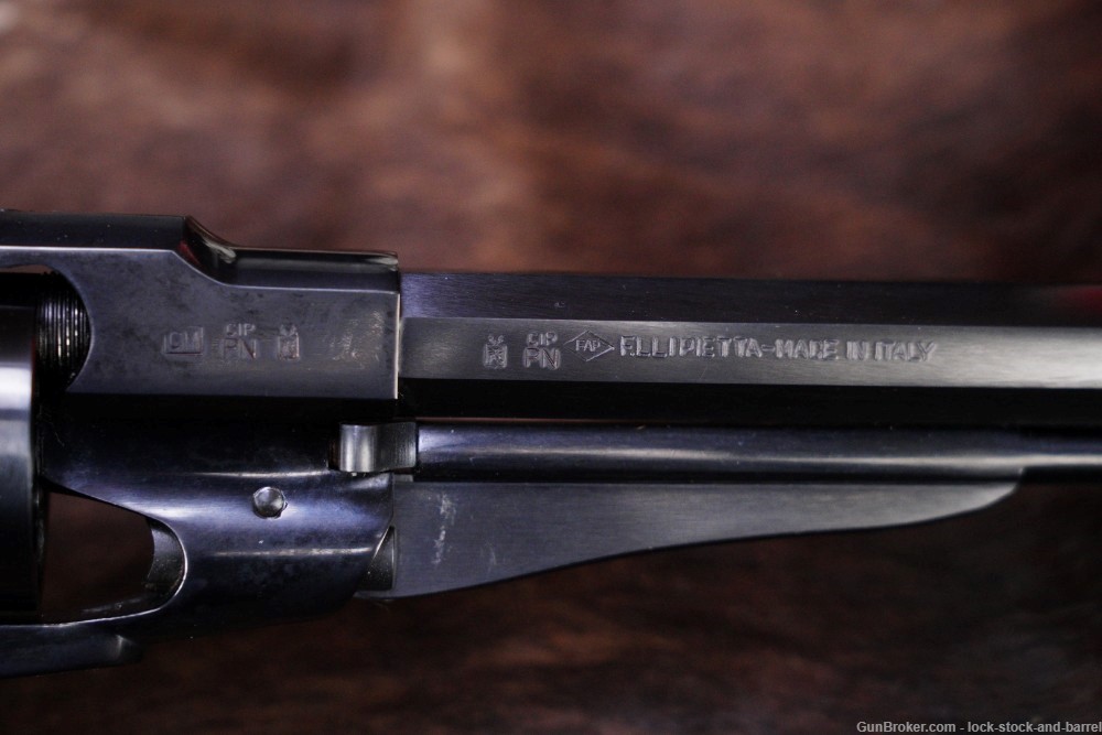 Pietta 1858 Remington Bison .44 12” Percussion Revolver & Stock ATF Antique-img-21