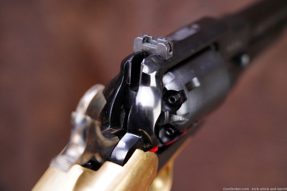 Pietta 1858 Remington Bison .44 12” Percussion Revolver & Stock ATF Antique-img-23