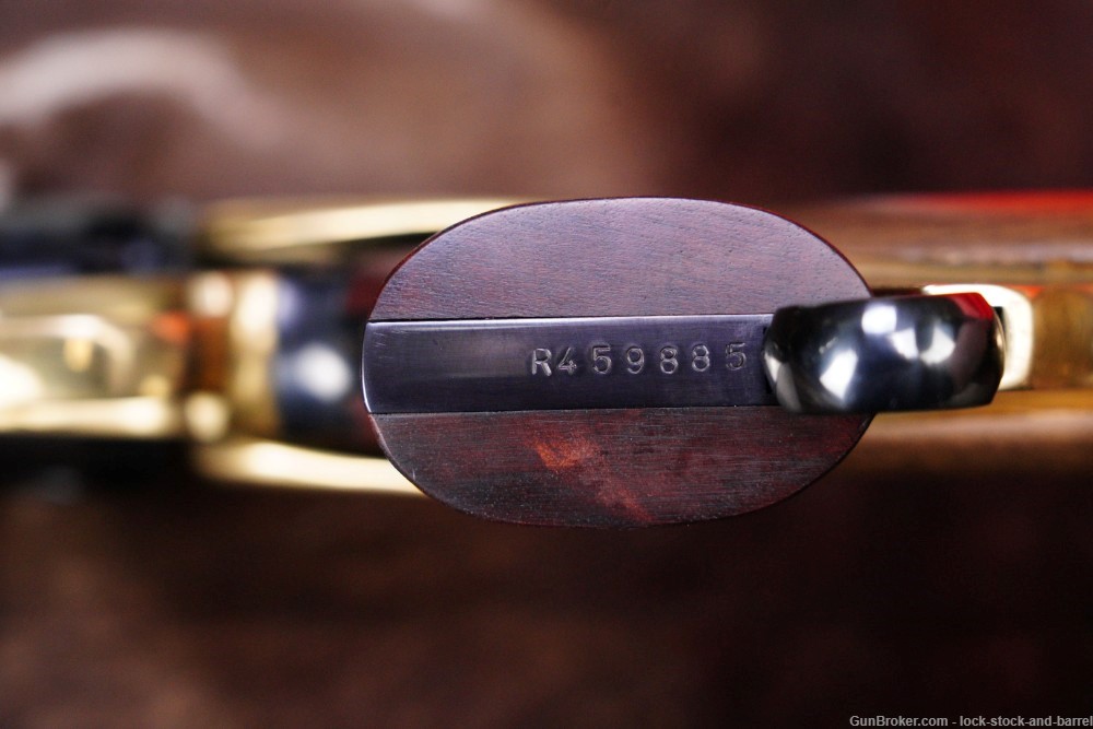 Pietta 1858 Remington Bison .44 12” Percussion Revolver & Stock ATF Antique-img-20